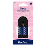 Woven Elastic - 12mm, Black (4)