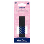 Woven Elastic - 20mm, Black (4)