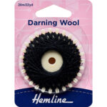 Darning Wool - Black (4)