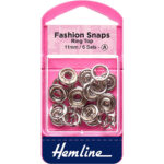 Press Snap Ring Top - White (3)