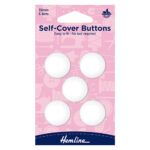 Self Cover Buttons Plastic - 22mm