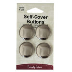 Self Cover Button Metal - 29mm