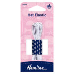 Hat Elastic Carded - White (3)