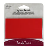 Adhesive Nylon Repair Patch - Red (1)