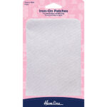 Iron-on Patches Solids - White (3)