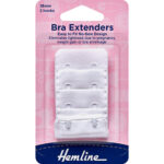 Bra Back Extenders - 38mm, White (3)