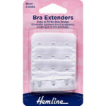 Bra Back Extenders - 50mm, White (3)