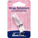 Bra Strap Retainers - White (3)