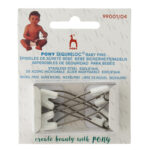 Baby Safety Pins - Snaplock - White