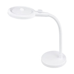 LED Desk Lamp 90mm Optical Glass 3x Magnifier