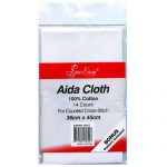 Aida Cloth - 36x45cm, White