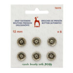 Snap Fasteners - Nickel - 9mm