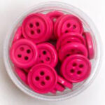 Dress It Up Button - Rose