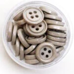 Dress It Up Button - Greige