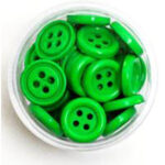 Dress It Up Button - Kelly Green