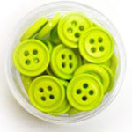 Dress It Up Button - Lime