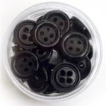 Dress It Up Button - Black