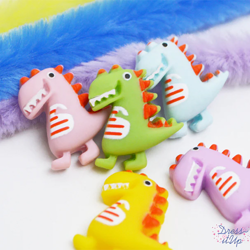 Pastel Dinos Flatbacks - Image 2