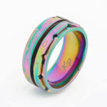 Row Counter Rings Rainbow - 7