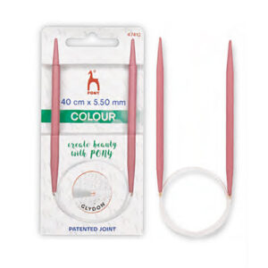 Anodised Colour Circular Needles - 40cm