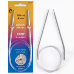Aluminium Fixed Circular Needles - 100cm - 3.25mm