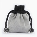 Lantern Moon Stitch Marker Pouches - Silver