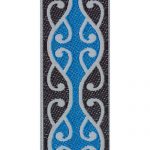 Maori Braid - Style 7473 - 28mm, Blue/Black