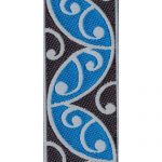 Maori Braid - Style 7475 - 32mm, Blue/Black