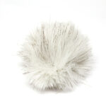 Faux Fur Pom Pom Ball - 45mm, 6