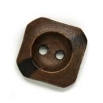 Square Wooden - 24L, Brown