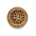 Wooden Carved - 24L, Natural