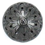 Metal Cone - Metal Antique - 32L (20.5mm), Antique Silver