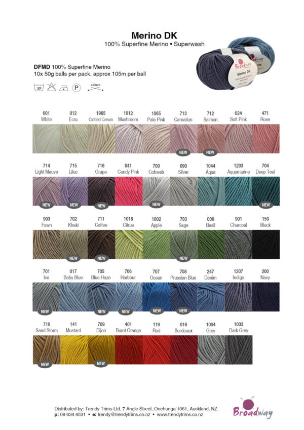 Merino DK - Broadway Yarns - Image 2