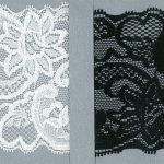 NL465 Stretch Lace - White