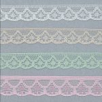 NL642 Nylon Lace - 12mm, White