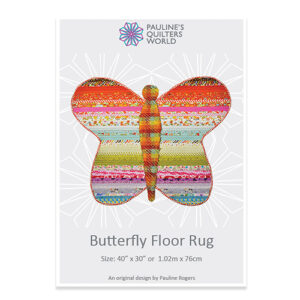 QAYG Pattern: Butterfly Floor Rug Pattern