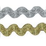 Ric Rac Large - Lurex - Lurex Gold (56)