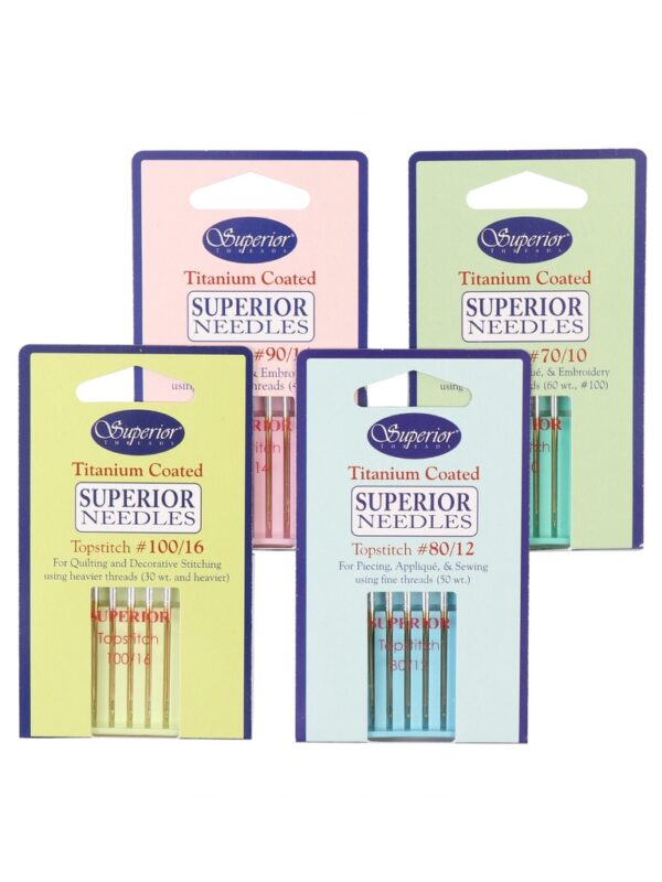 Superior Titanium Topstitch Needles