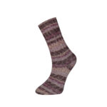 Socks Yarn - Variegated - Cream-Lilac-Purple (160-01)