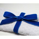 Velvet Ribbon - 36mm, White (3)