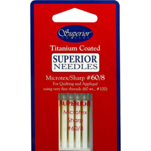 Superior Titanium Microtex Needles