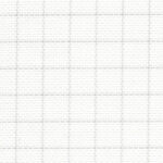 Easy Count Aida 14ct - 110cm, 1219 (White Grey Grid)
