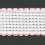 Aida Band 14ct/30mm - 5m - 14 (White/Pink)