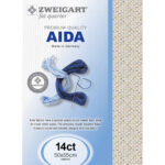 Aida FQ 14ct - 118 (Cream Gold)