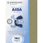 Aida FQ 14ct - 300 (Dirty Aida)