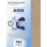 Aida FQ 14ct - 3009 (Vintage Country Mocha)