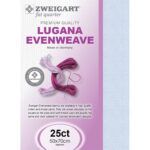Lugana FQ 25ct - 513 (Illusion Blue)