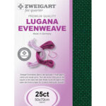 Lugana FQ 25ct - 647 (Forest Green)