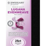 Lugana FQ 25ct - 720 (Black)