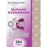 Murano FQ 32ct - 7309 (Light Taupe Petite Point)
